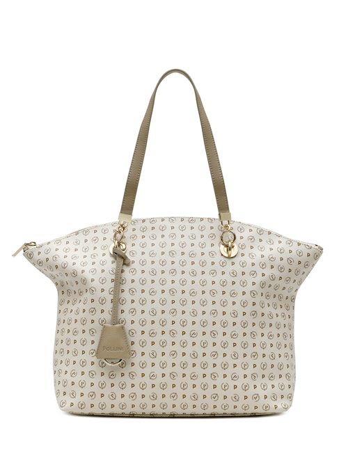 Tote Bag Heritage Logo Classic Avorio/ghiaccio
